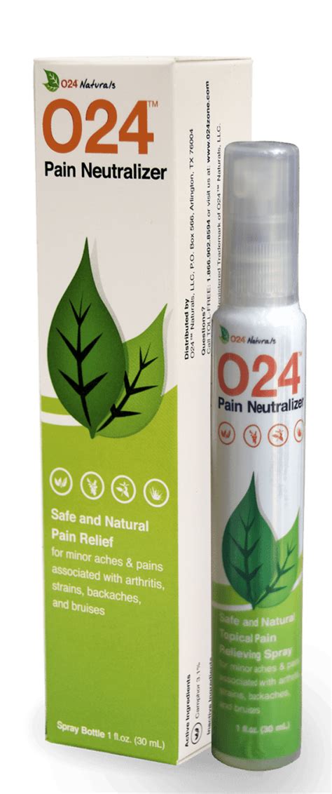 o24 pain neutralizer spray